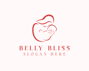 Mother Baby Nursery  logo design