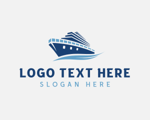 Ferry - Boating Ferry Cruise logo design