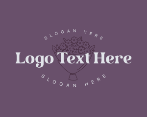 Feminine Flower Bouquet Logo