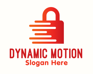 Action - Red Fast Lock logo design