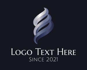 Lodging - Silver Twist Tower Hotel logo design