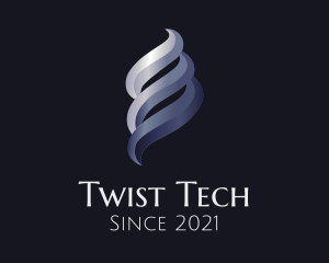 Twist - Silver Twist Tower Hotel logo design