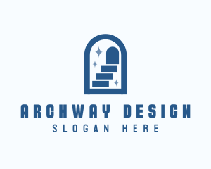 Archway - Door Stairs Archway logo design