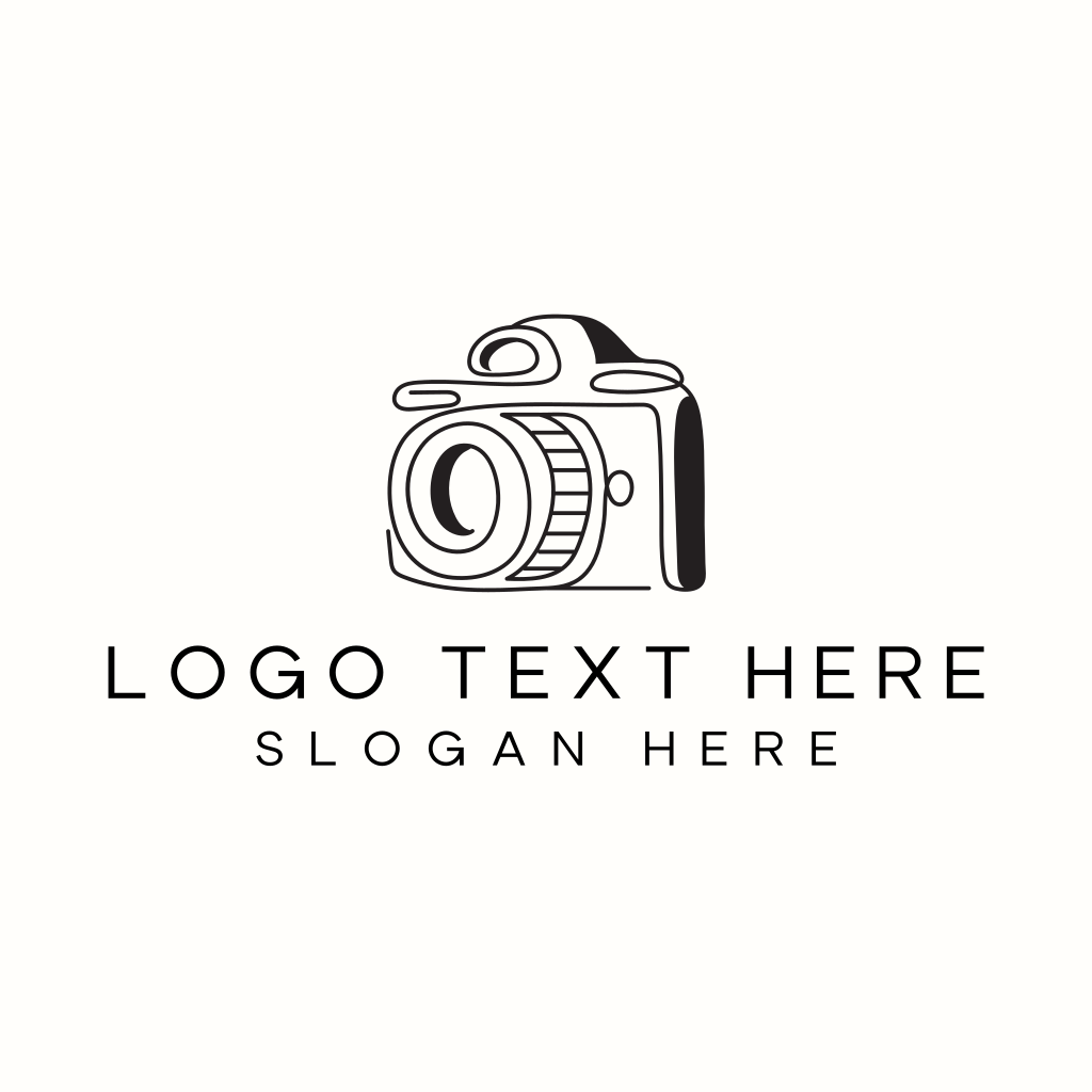 Camera Minimalist Photographer Logo | BrandCrowd Logo Maker