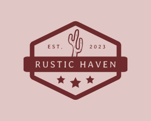 Rustic Country Bar logo design