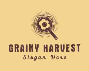 Grainy - Retro Breakfast  Diner logo design