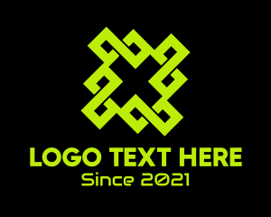 Streamer - Game Streamer Letter X logo design