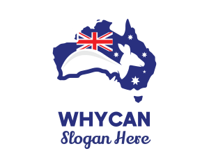 Joey - Australia Kangaroo Wildlife Tourism logo design