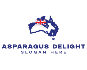 Australia Kangaroo Country logo design