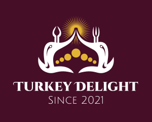 Turkey - Muslim Temple Crown logo design