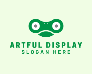 Frog Amphibian Toad logo design