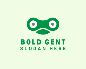 Frog Amphibian Toad logo design