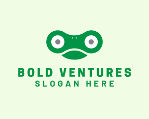 Frog Amphibian Toad logo design