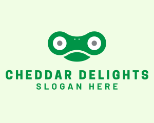Frog Amphibian Toad logo design