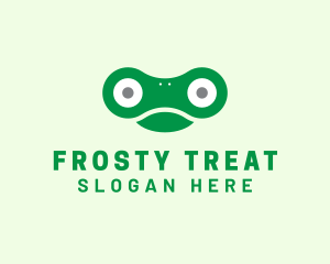 Frog Amphibian Toad logo design