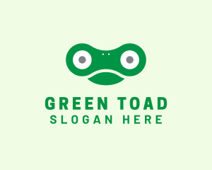 Frog Amphibian Toad logo design