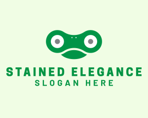 Frog Amphibian Toad logo design