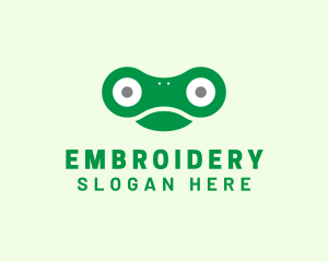 Frog Amphibian Toad logo design