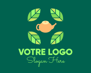 Herbal Tea Teapot Logo