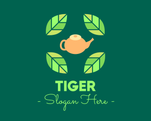 Gourmet Tea - Herbal Tea Teapot logo design