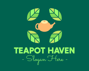 Teapot - Herbal Tea Teapot logo design