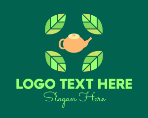 Herbal Tea Teapot Logo