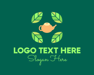 Tea - Herbal Tea Teapot logo design