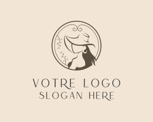 Vlogger - Woman Fashion Beauty logo design