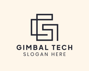 Modern Tech Letter G logo design