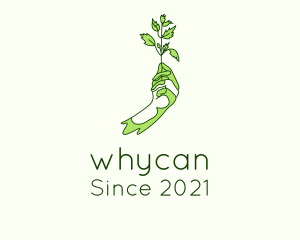 Ecologicial - Gardener Plant Farming logo design
