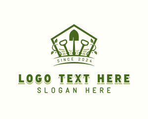 Tools - Garden Planting Shovel logo design