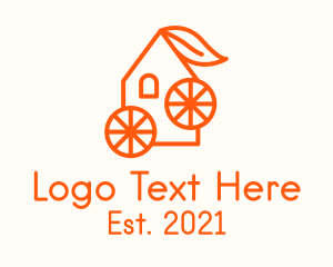 Rural - Orange Juice House logo design