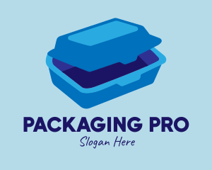 Packaging - 3D Food Container logo design