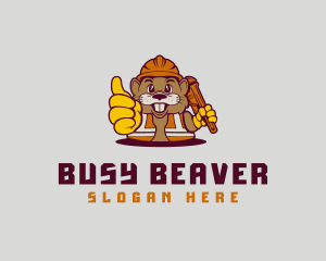 Beaver - Handyman Beaver Repair logo design