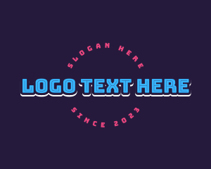 Wordmark - Neon Design Brand logo design