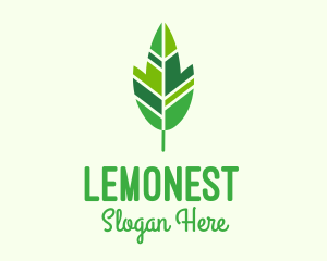 Conservation - Organic Green Leaf logo design