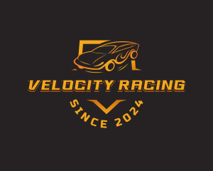 Auto Car Racing logo design