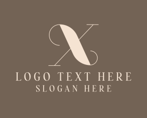 Letter X - Influencer Writer Studio logo design