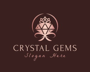 Crown Diamond Jewelry logo design