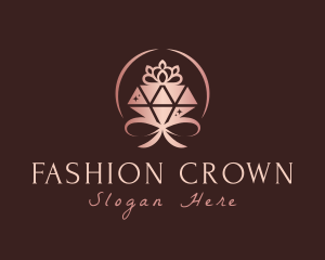 Crown Diamond Jewelry logo design