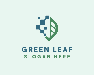 Biotech Leaf Research logo design