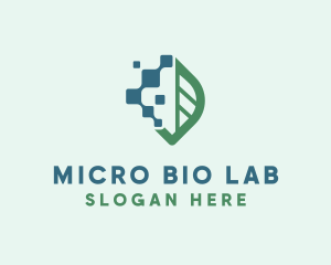 Biotech Leaf Research logo design