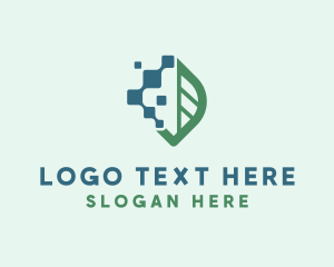 Biology - Biotech Leaf Research logo design