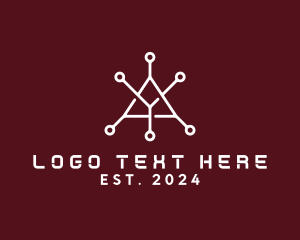Typography - Circuit Network Technology logo design