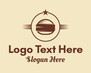 Star Burger Snack  Logo