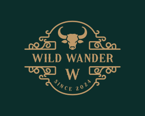 Western Rodeo Cowboy logo design