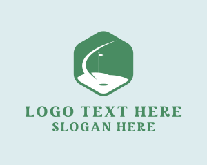 Golf Course Sport Logo