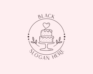 Heart - Sweet Cake Bakery logo design