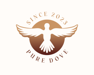 Dove Bird Wings logo design