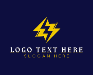 Lightning Bolt Energy logo design